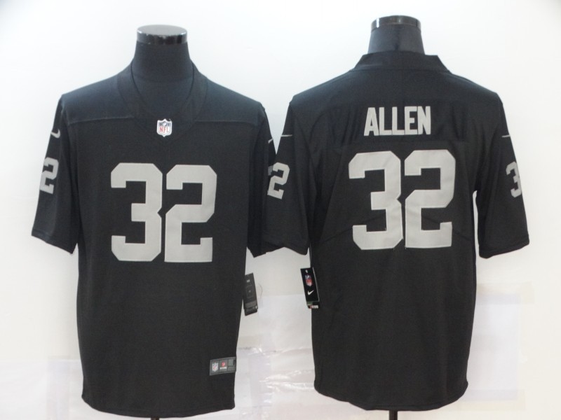 Men's Las Vegas Raiders Marcus Allen #32 Black Jersey